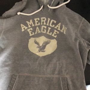 American Eagle Grey Hoodie